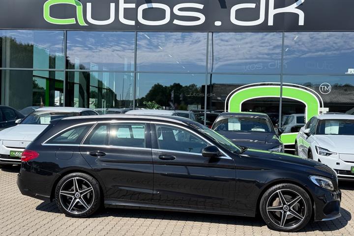 Sort Mercedes C220 d fra 2017