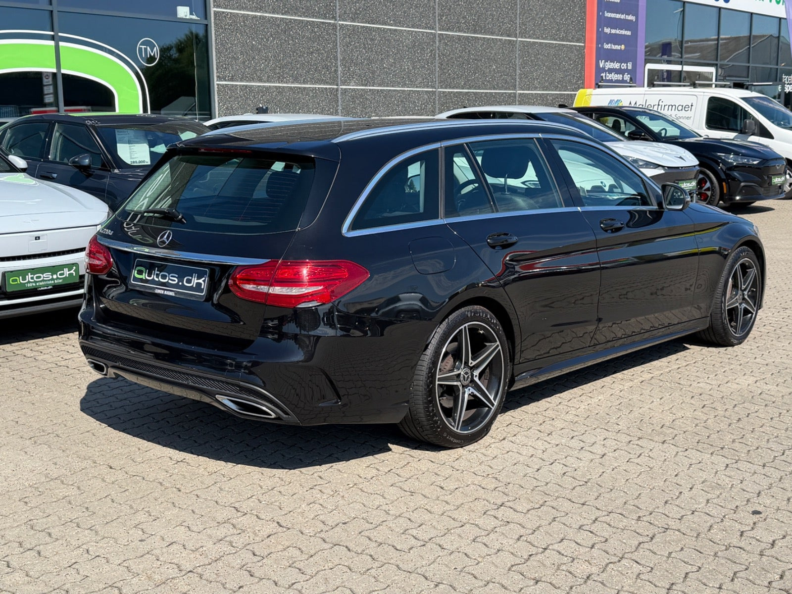 Sort Mercedes C220 d fra 2017