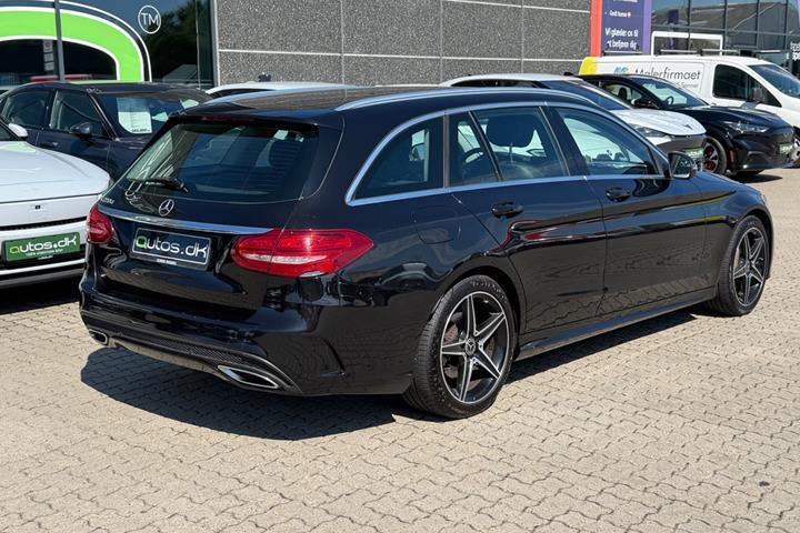 Sort Mercedes C220 d fra 2017