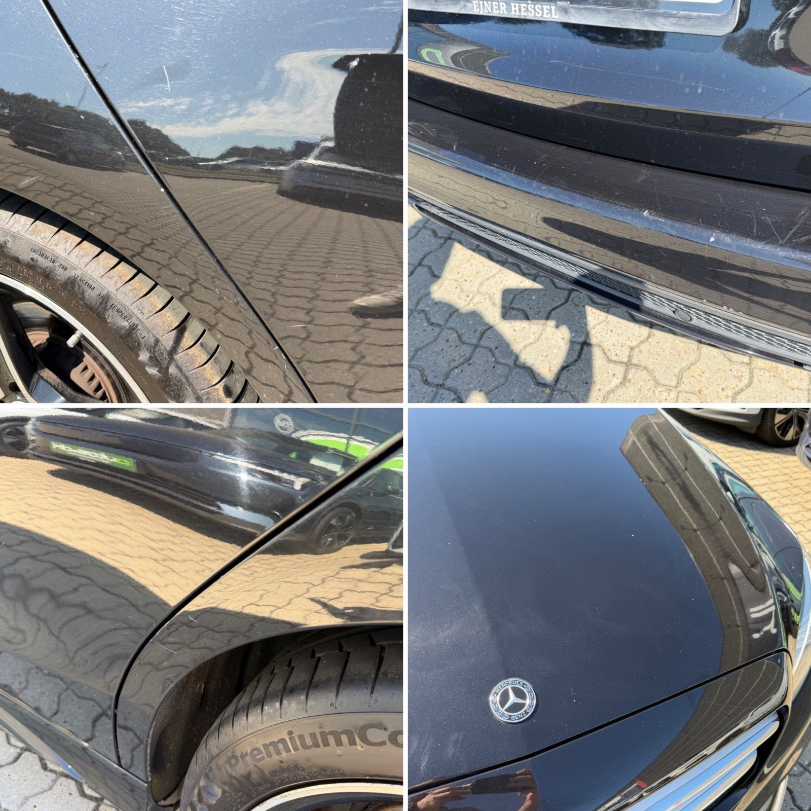 Sort Mercedes C220 d fra 2017