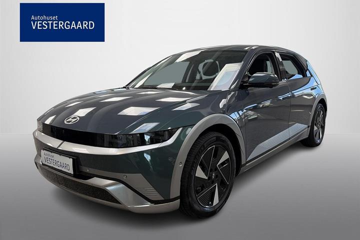 Grøn Hyundai Ioniq 5 fra 2026 set udefra