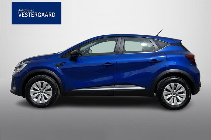 Blå Renault Captur fra 2020