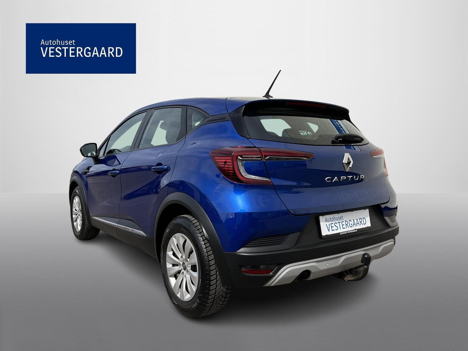 Blå Renault Captur fra 2020