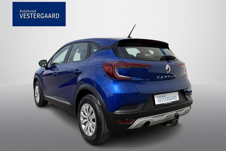 Blå Renault Captur fra 2020