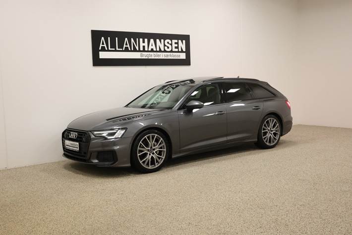 Grå Audi A6 fra 2020