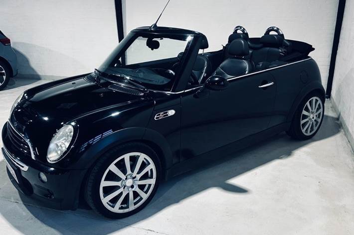 Sort Mini Cooper S fra 2005