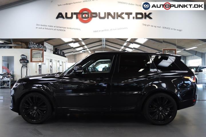 Sort Land Rover Range Rover sport fra 2018