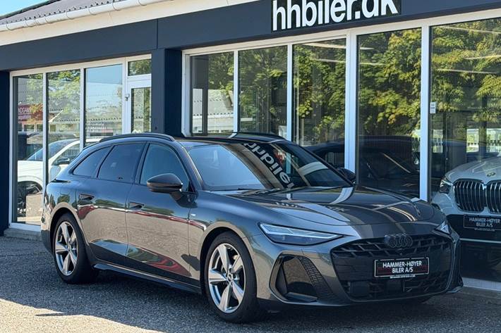 Grå Audi A6 fra 2026