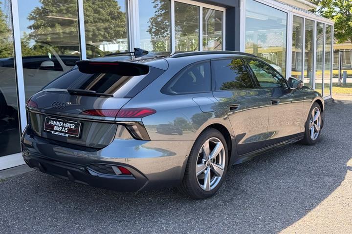 Grå Audi A6 fra 2026