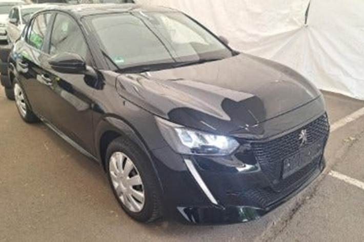 Sort Peugeot e-208 fra 2022