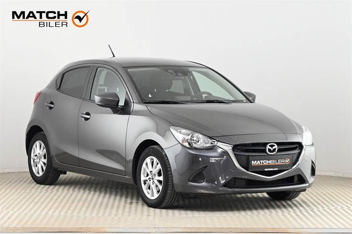 Grå Mazda 2 fra 2018