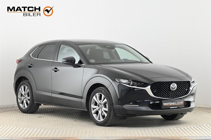 Sort Mazda CX-30 fra 2025 set udefra