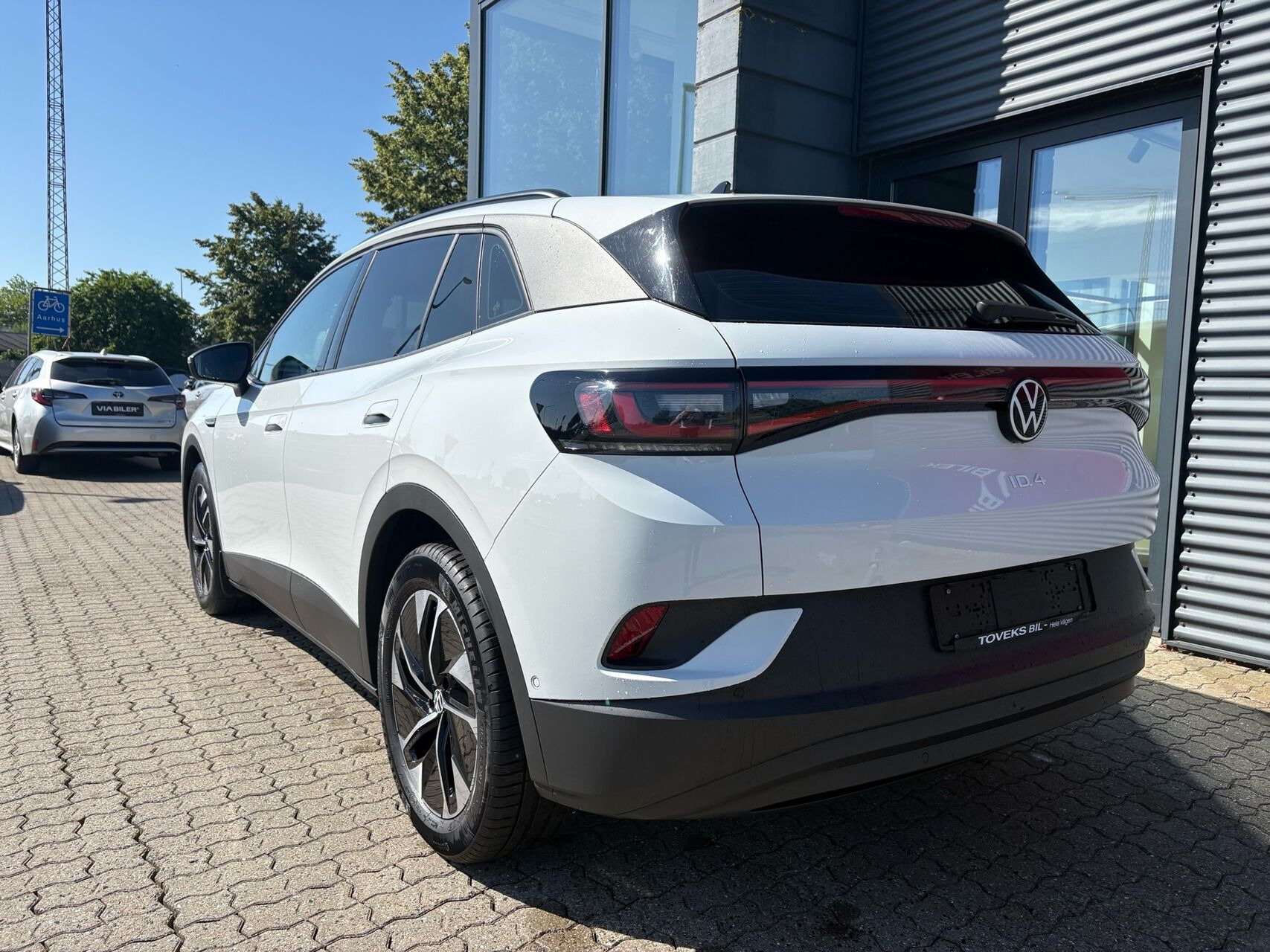 Hvid VW ID.4 fra 2023