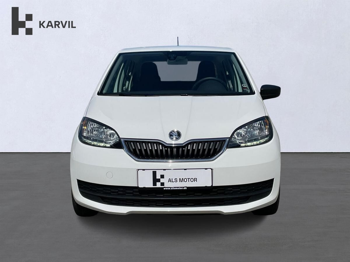 Hvid Skoda Citigo fra 2018