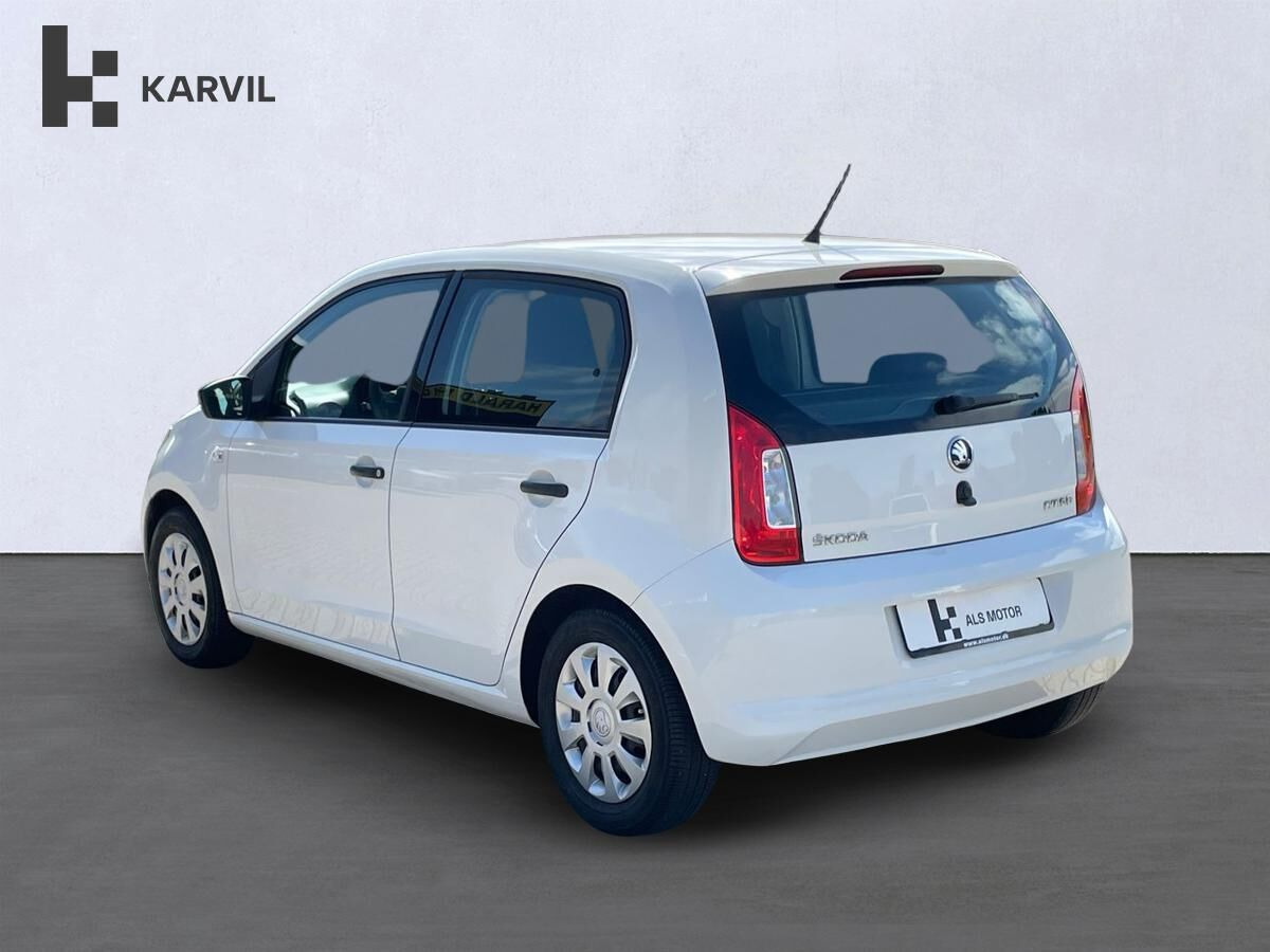 Hvid Skoda Citigo fra 2018