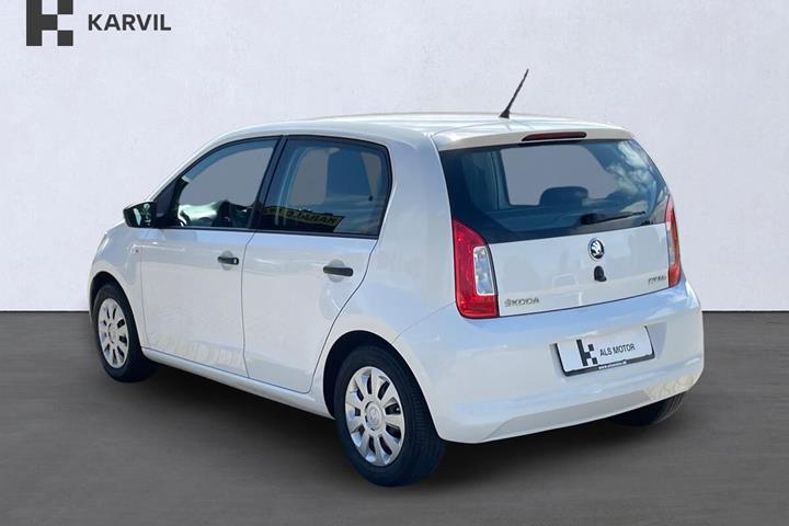 Hvid Skoda Citigo fra 2018