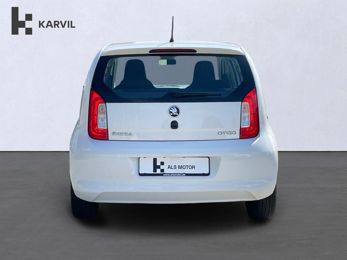 Hvid Skoda Citigo fra 2018