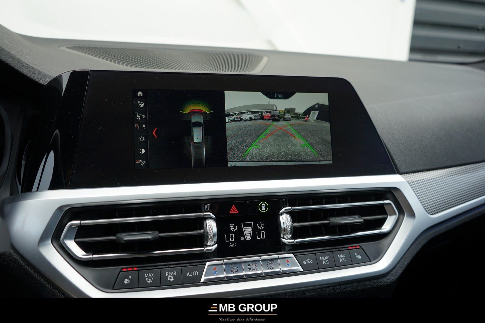 Sort BMW 320d fra 2020