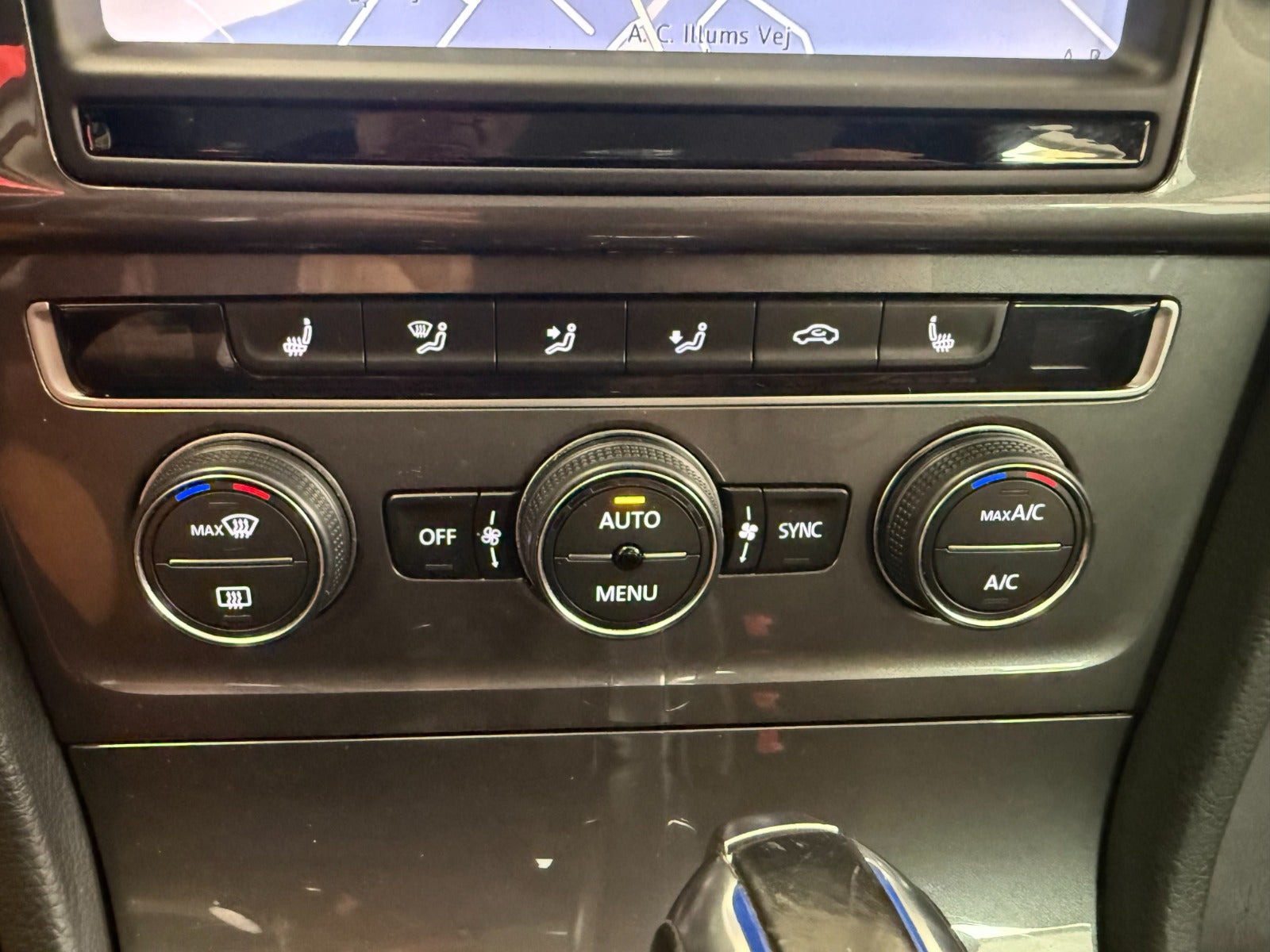 Hvid VW e-Golf VII fra 2015