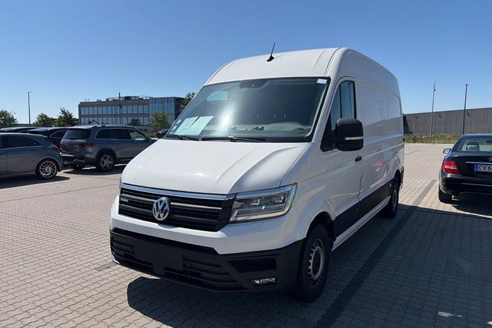 Hvid VW e-Crafter 35 fra 2020