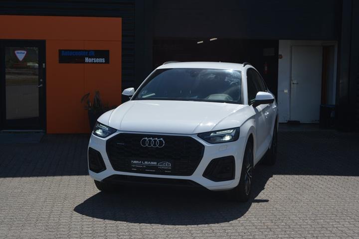Hvid Audi Q5 fra 2022