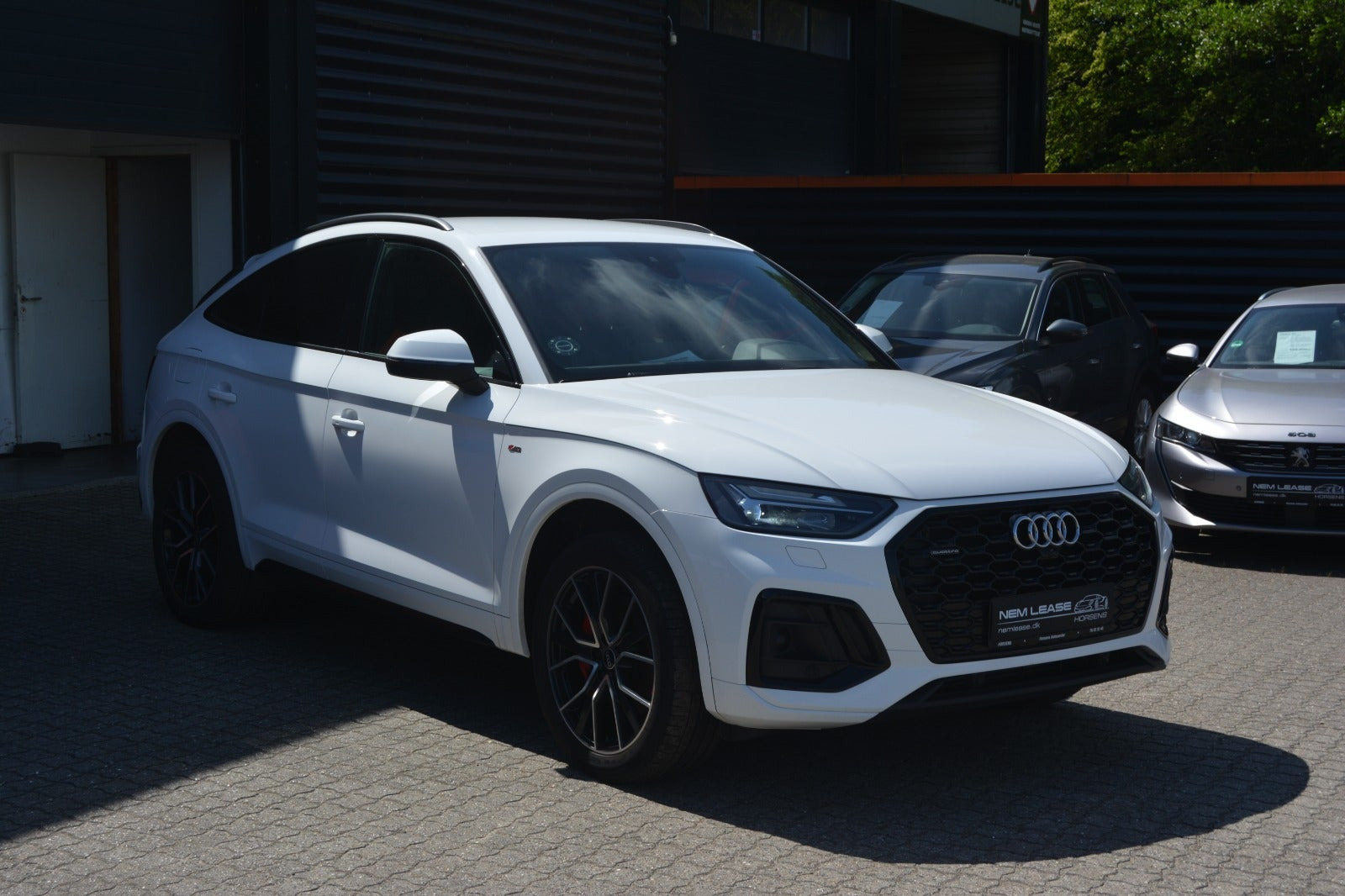 Hvid Audi Q5 fra 2022