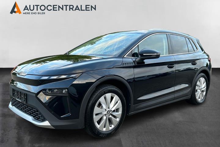 Sort Skoda Elroq fra 2025 set udefra
