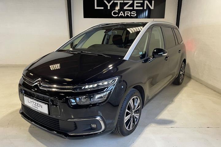 Sort Citroën Grand C4 Picasso fra 2017 set udefra