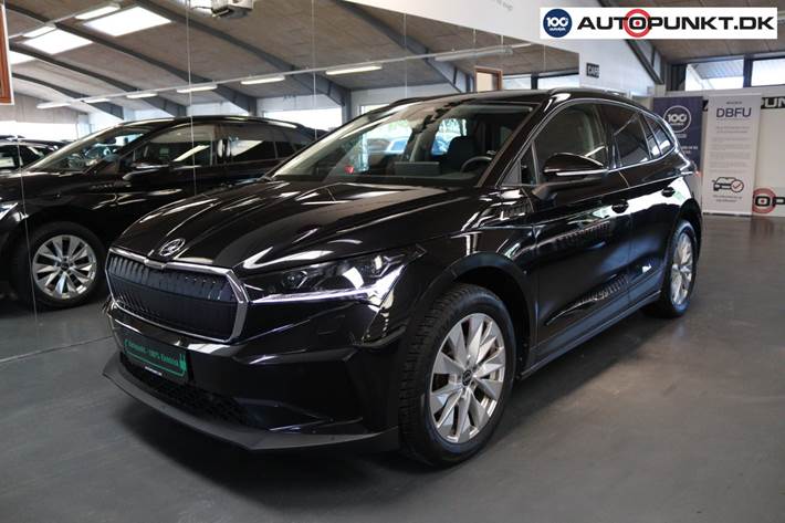 Sort Skoda Enyaq fra 2024