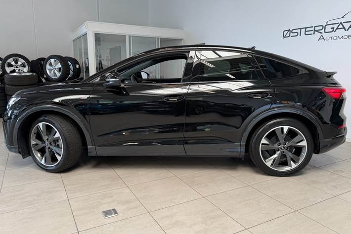 Sort Audi Q4 e-tron fra 2025