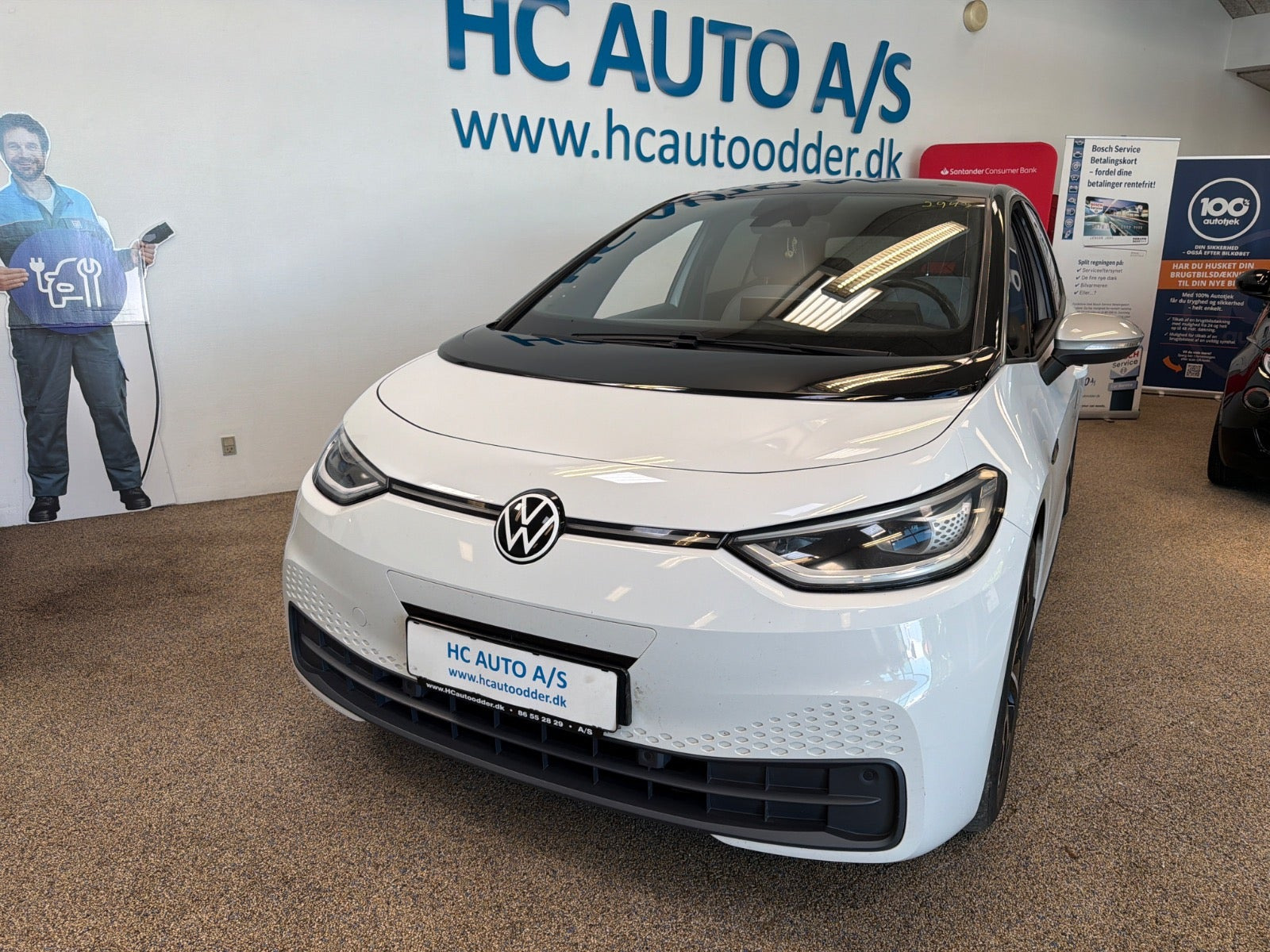 Hvid VW ID.3 fra 2020