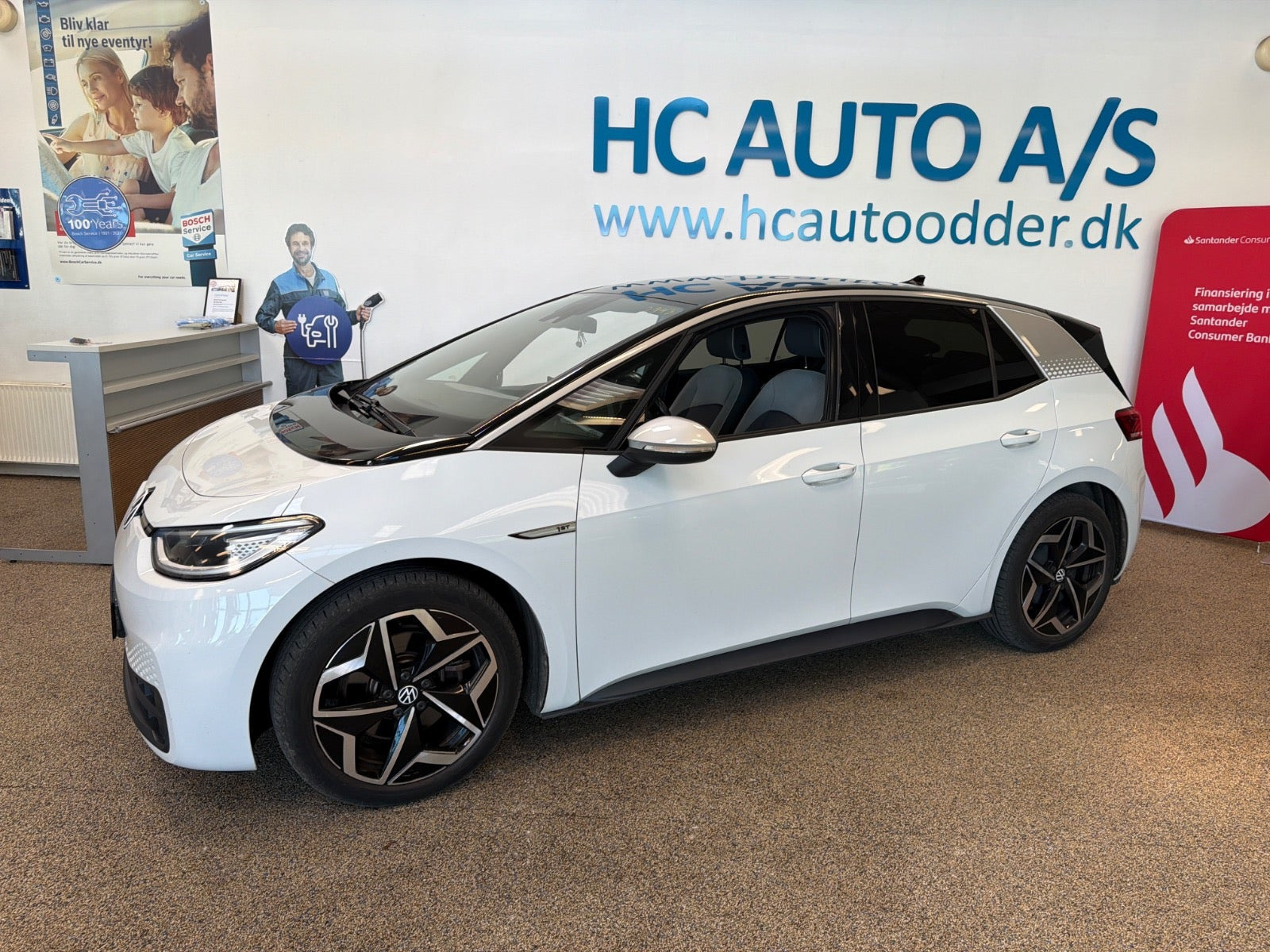 Hvid VW ID.3 fra 2020