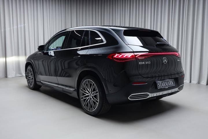 Sort Mercedes EQE350 SUV fra 2025