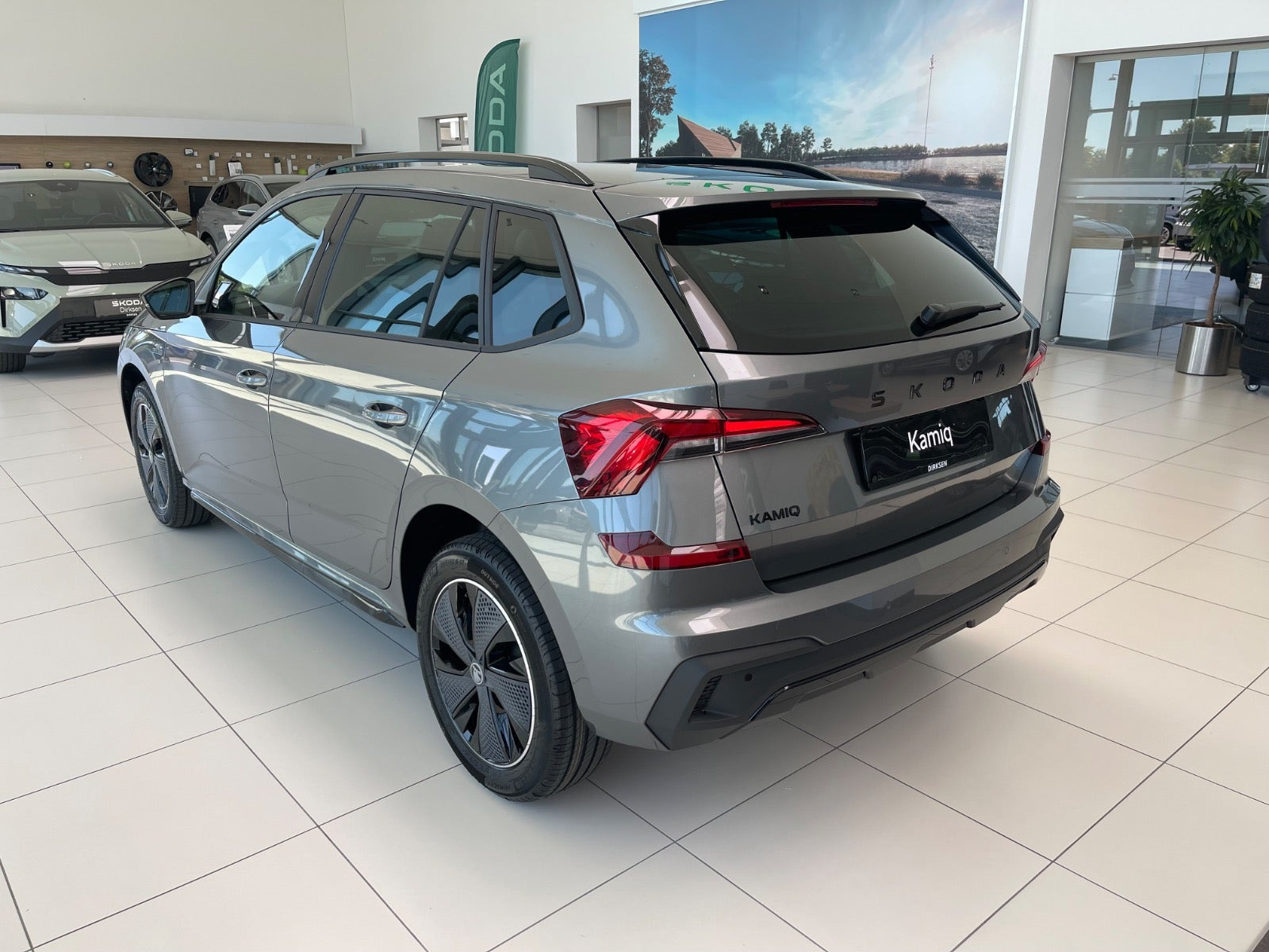 Grå Skoda Kamiq fra 2027