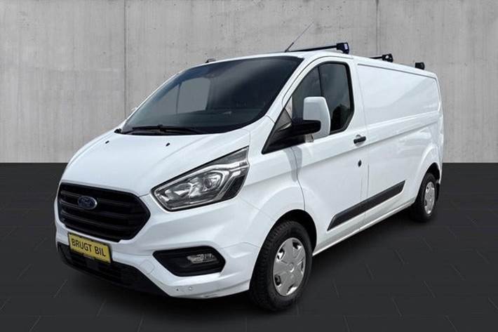 Hvid Ford Transit Custom 300 L2 fra 2021