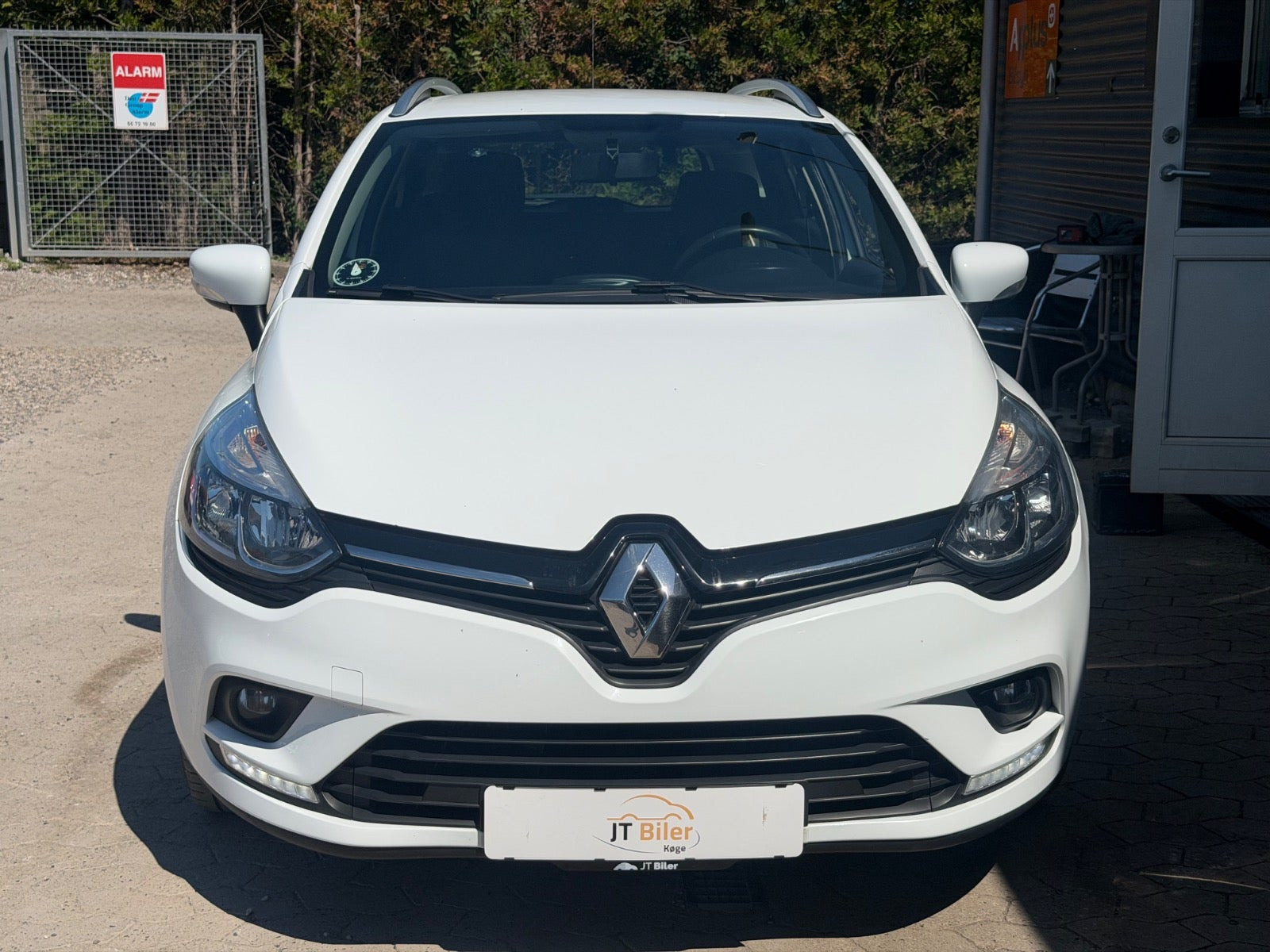 Hvid Renault Clio IV fra 2018