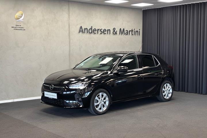 Sort Opel Corsa fra 2020