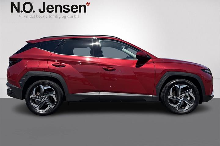Rød Hyundai Tucson fra 2023
