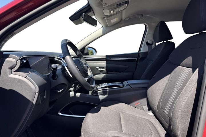 Rød Hyundai Tucson fra 2023