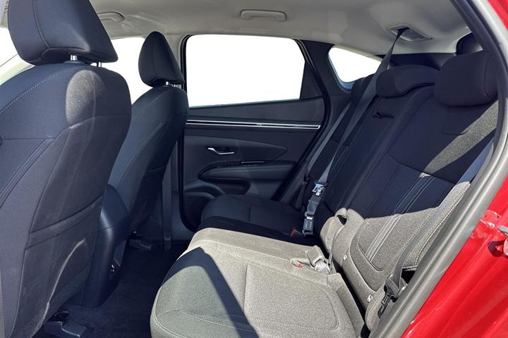 Rød Hyundai Tucson fra 2023