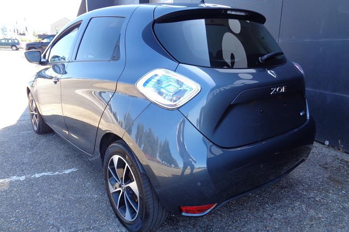 Blå Renault Zoe fra 2017