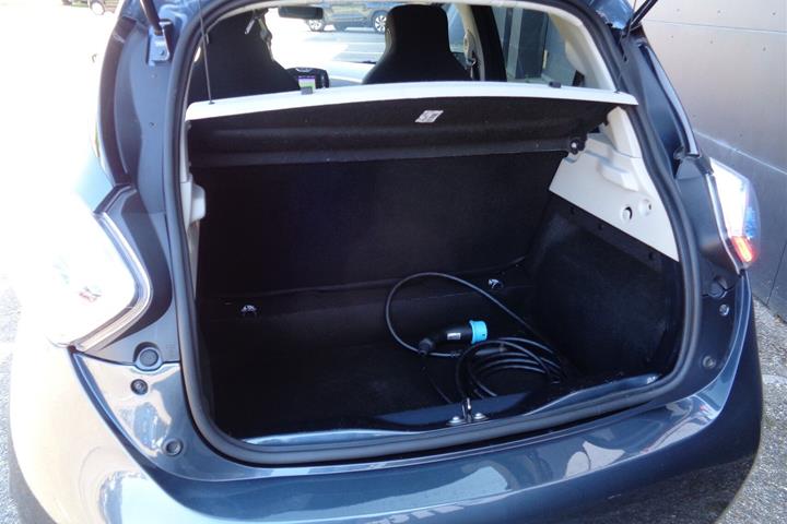 Blå Renault Zoe fra 2017