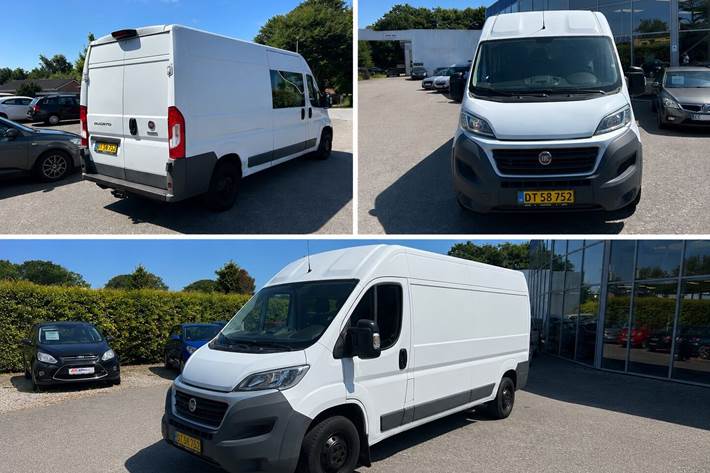 Hvid Fiat Ducato fra 2017