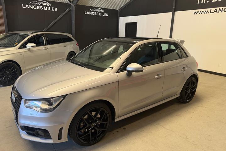 Sort Audi A1 fra 2014