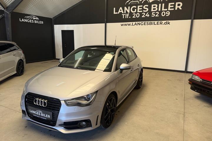 Sort Audi A1 fra 2014