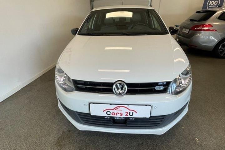 Hvid VW Polo fra 2016