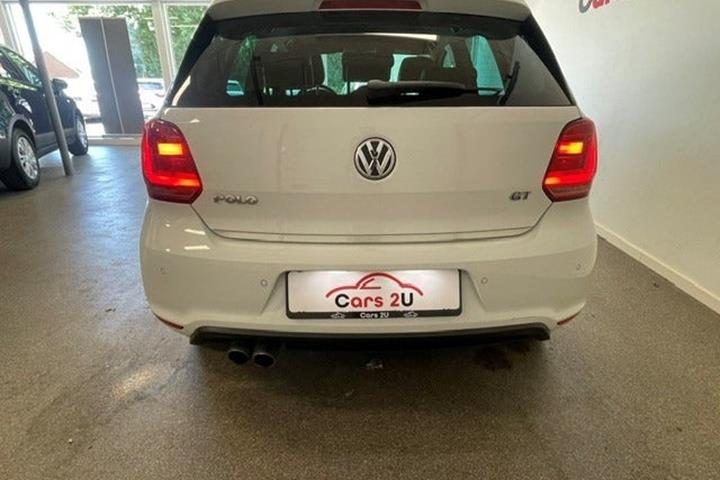Hvid VW Polo fra 2016