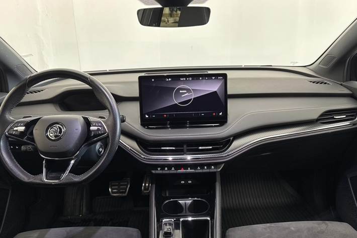 Sort Skoda Enyaq fra 2023