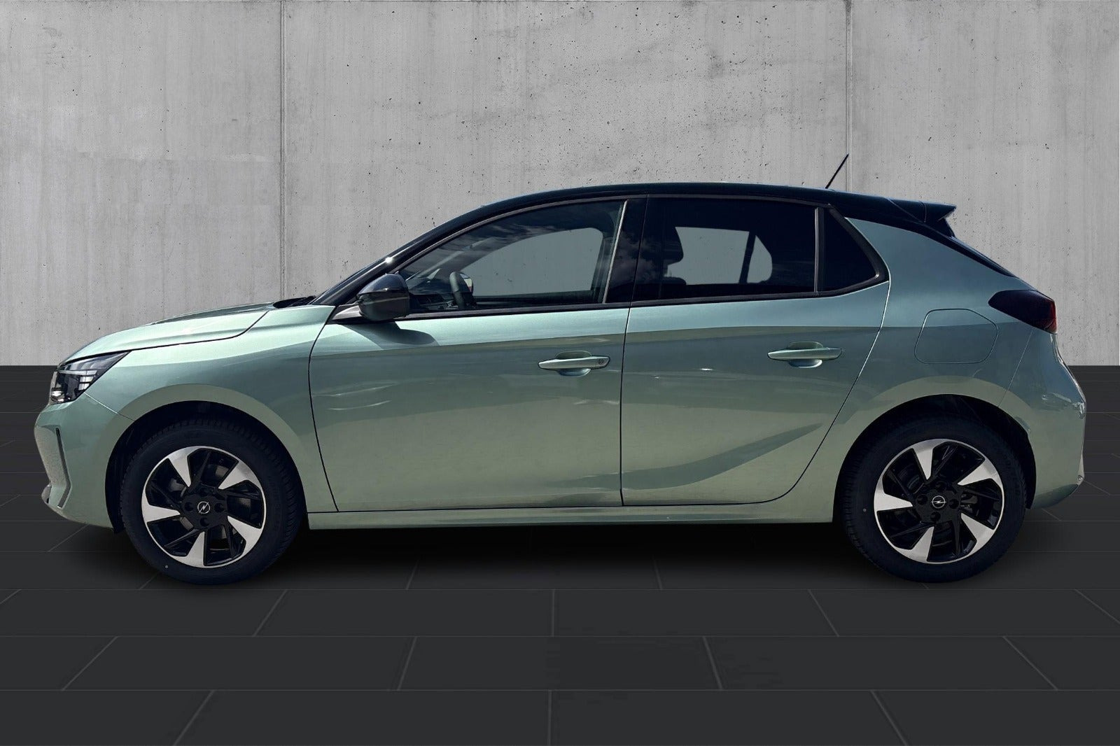 Grøn Opel Corsa-e fra 2026