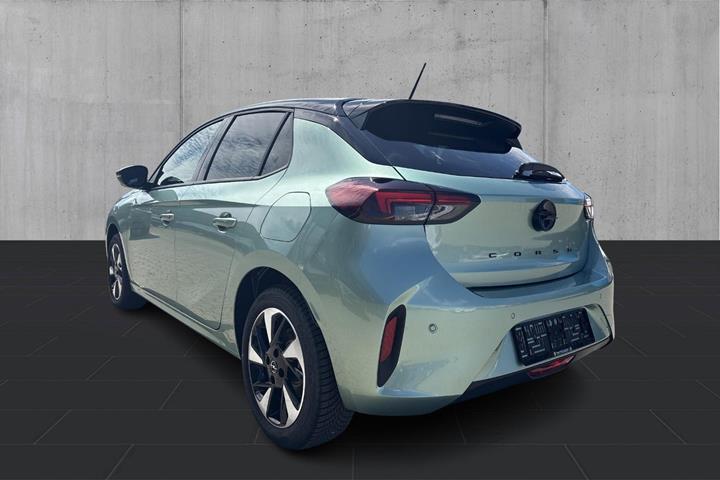 Grøn Opel Corsa-e fra 2026